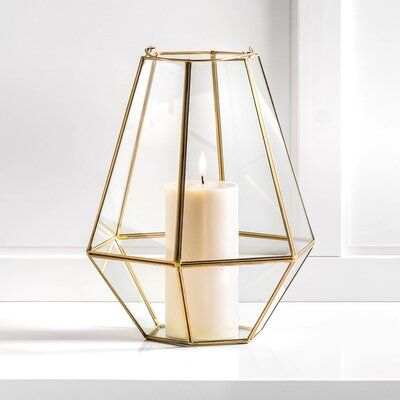 Hexagon windlicht